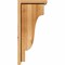 Ekena Millwork Newport Rough Sawn Corbel w/Backplate, Western Red Cedar, 8"W x 10"D x 22"H COR08X10X22NEW01RWR - alternate 2